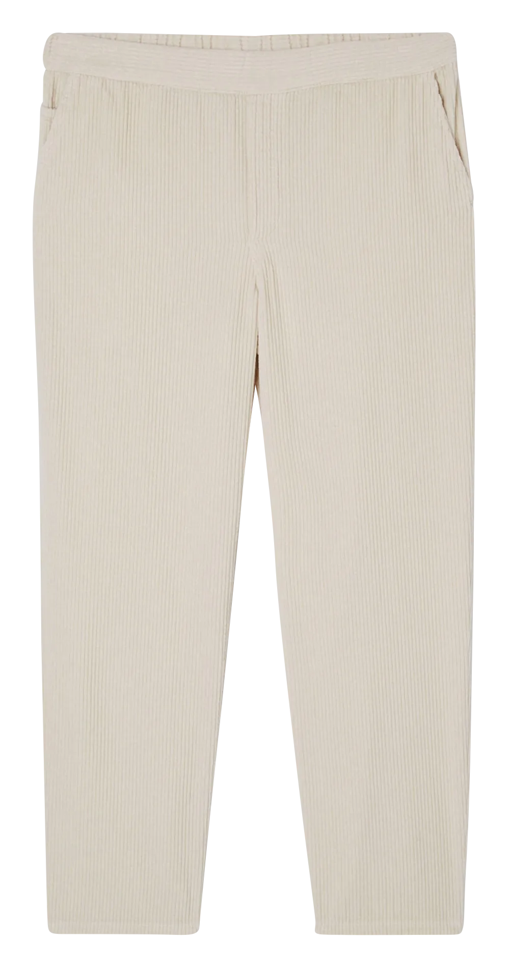 PADOW  PANTALóN DE CANALé DE ALGODóN EN BEIGE
