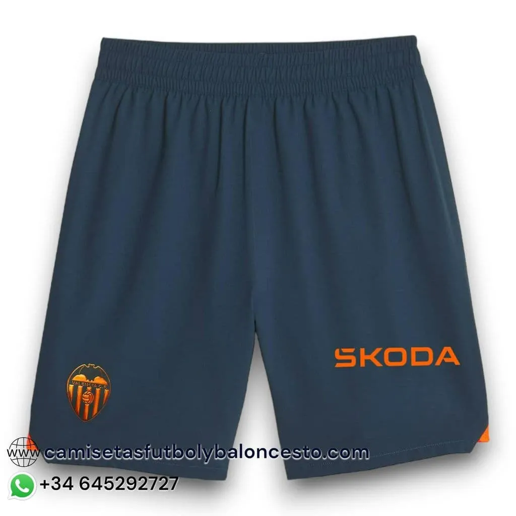 PANTALóN CORTO VALENCIA 20232024 VISITANTE