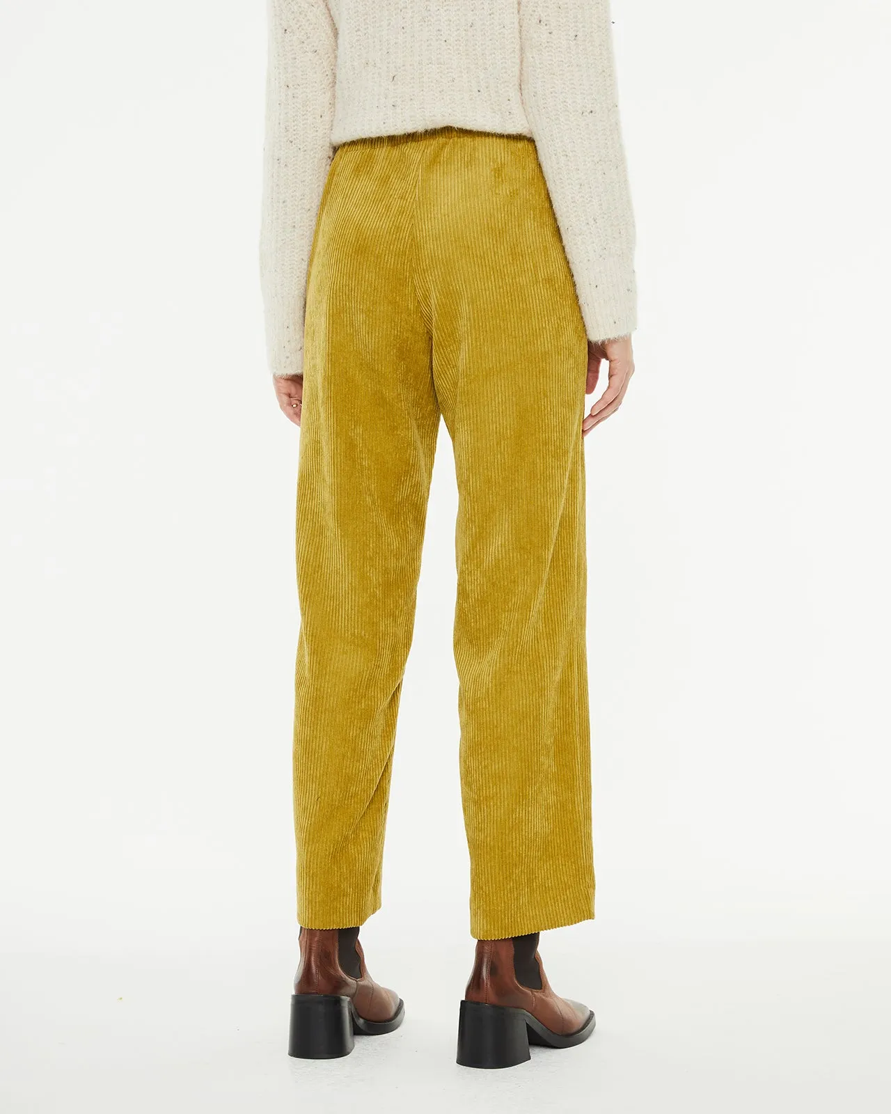 Pantalón recto de pana