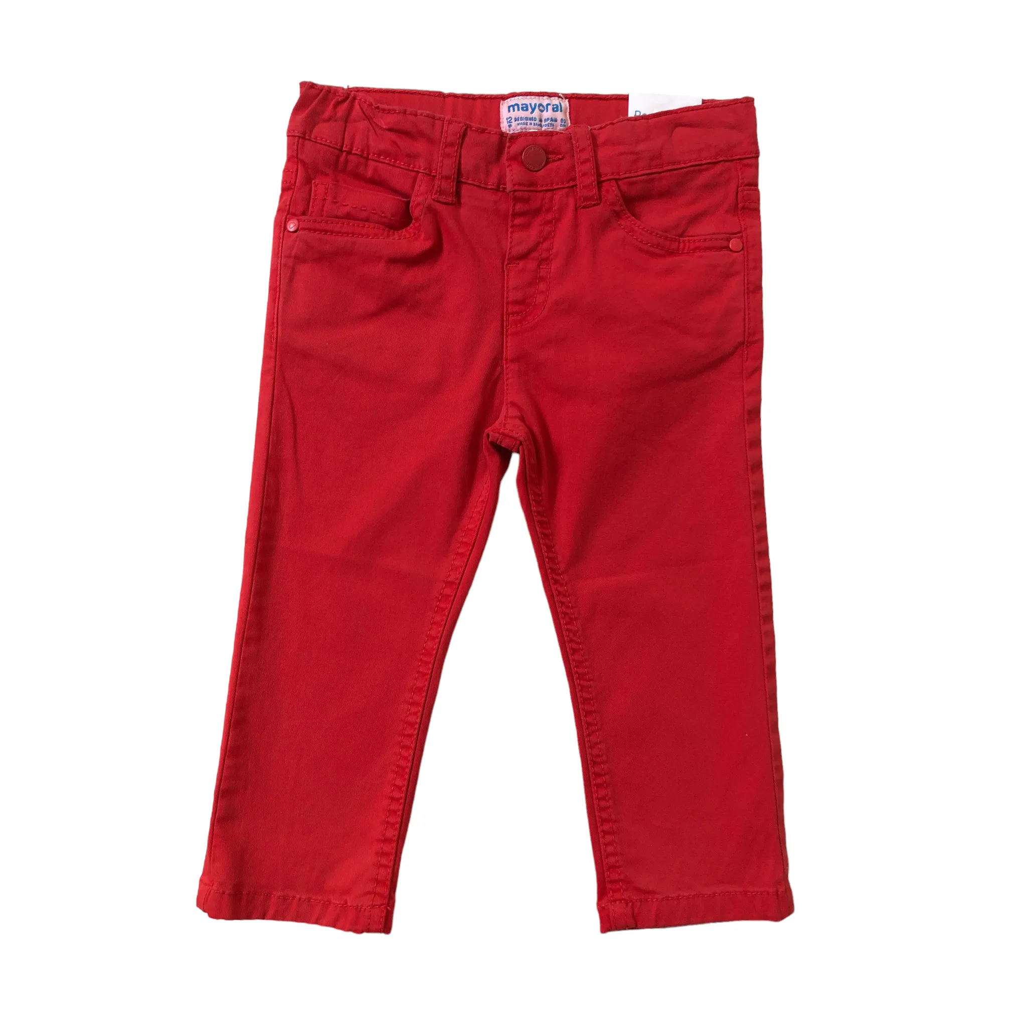 Pantalón Regular Fit Color Rojo Para Bebé Niño Mayoral
