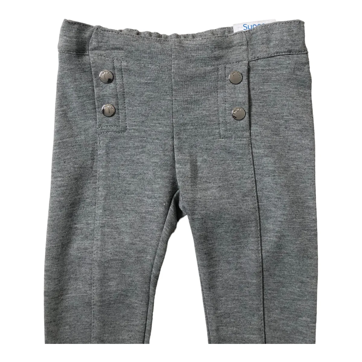 Pantalón Super Skinny Color Gris Acero Ajustado Para Bebé Mayoral