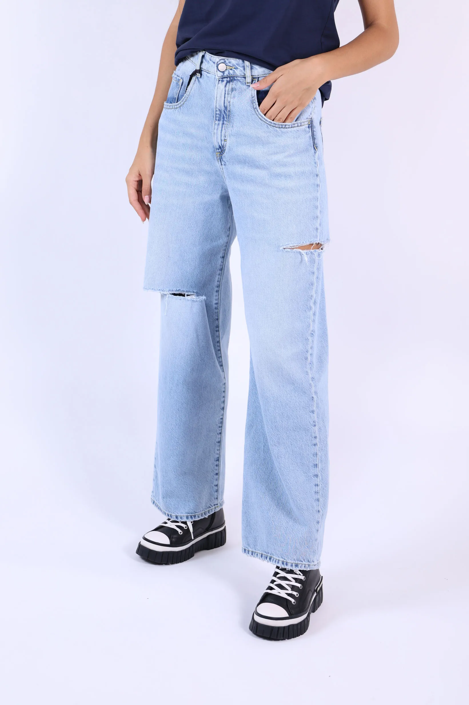 Pantalón vaquero azul 