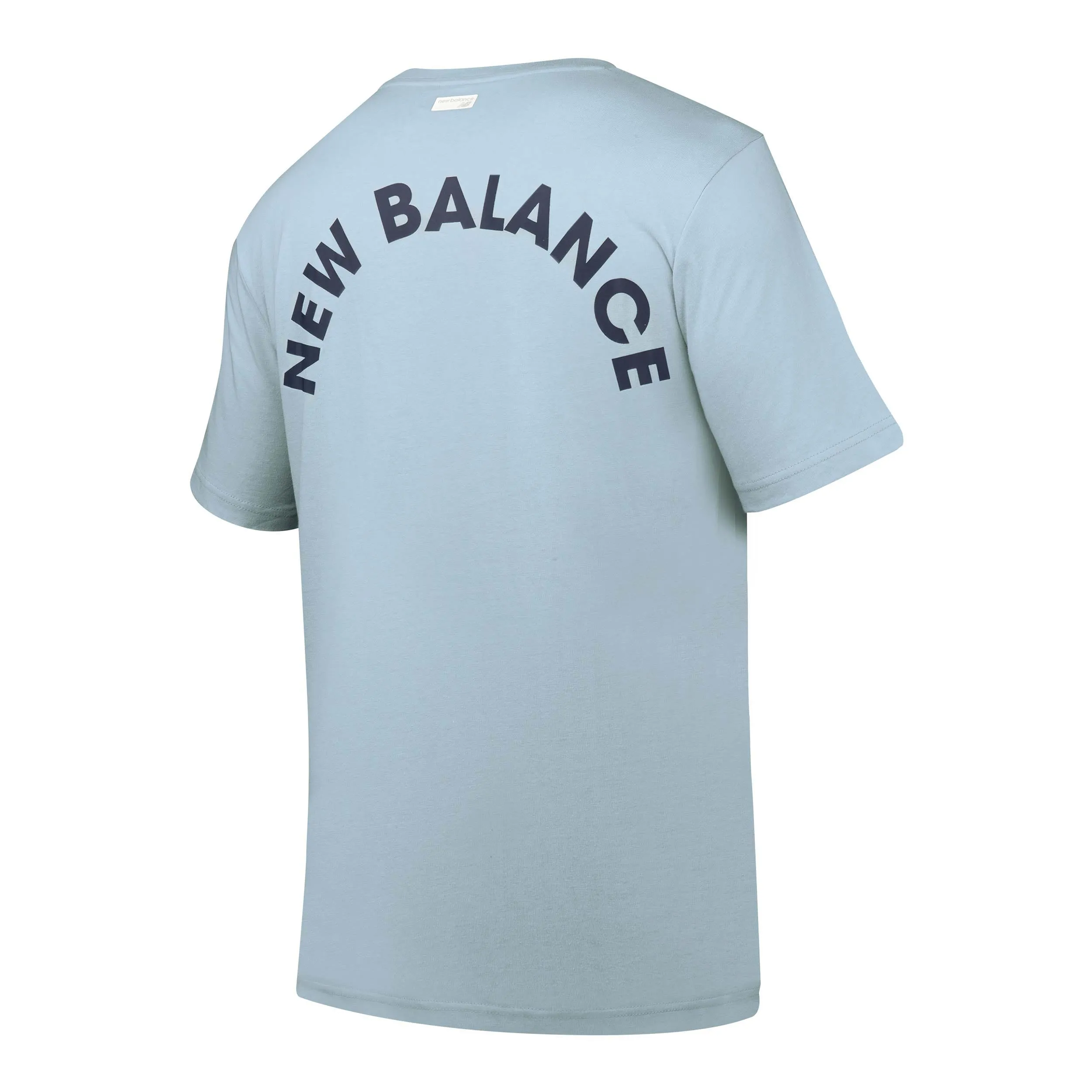 Polera Hombre New Balance Essentials Arco Celeste