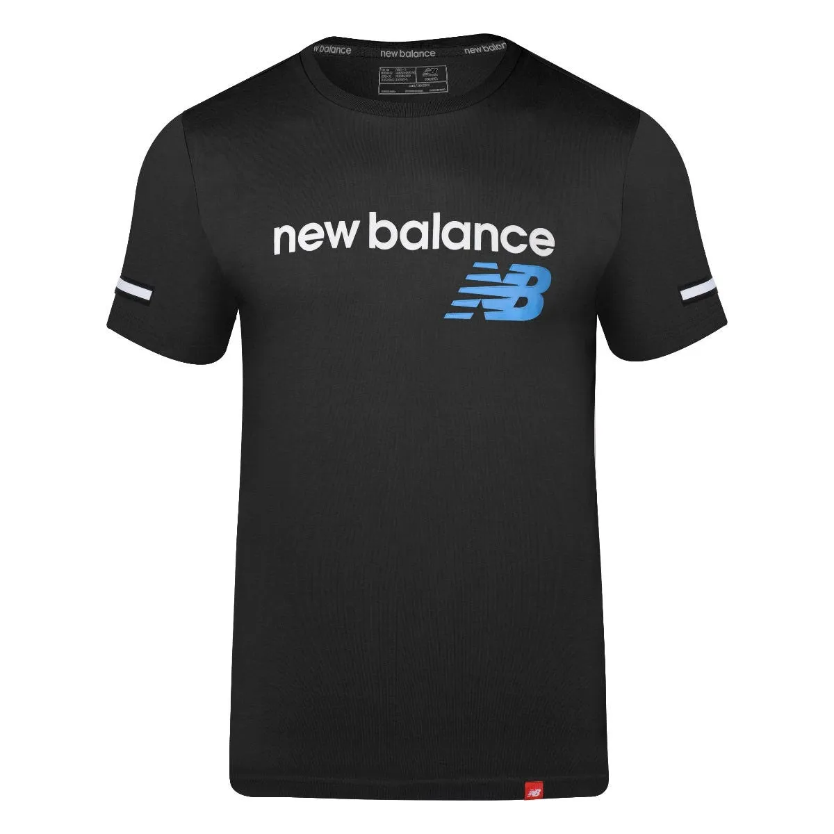Polera Hombre New Balance Lifestyle Negra