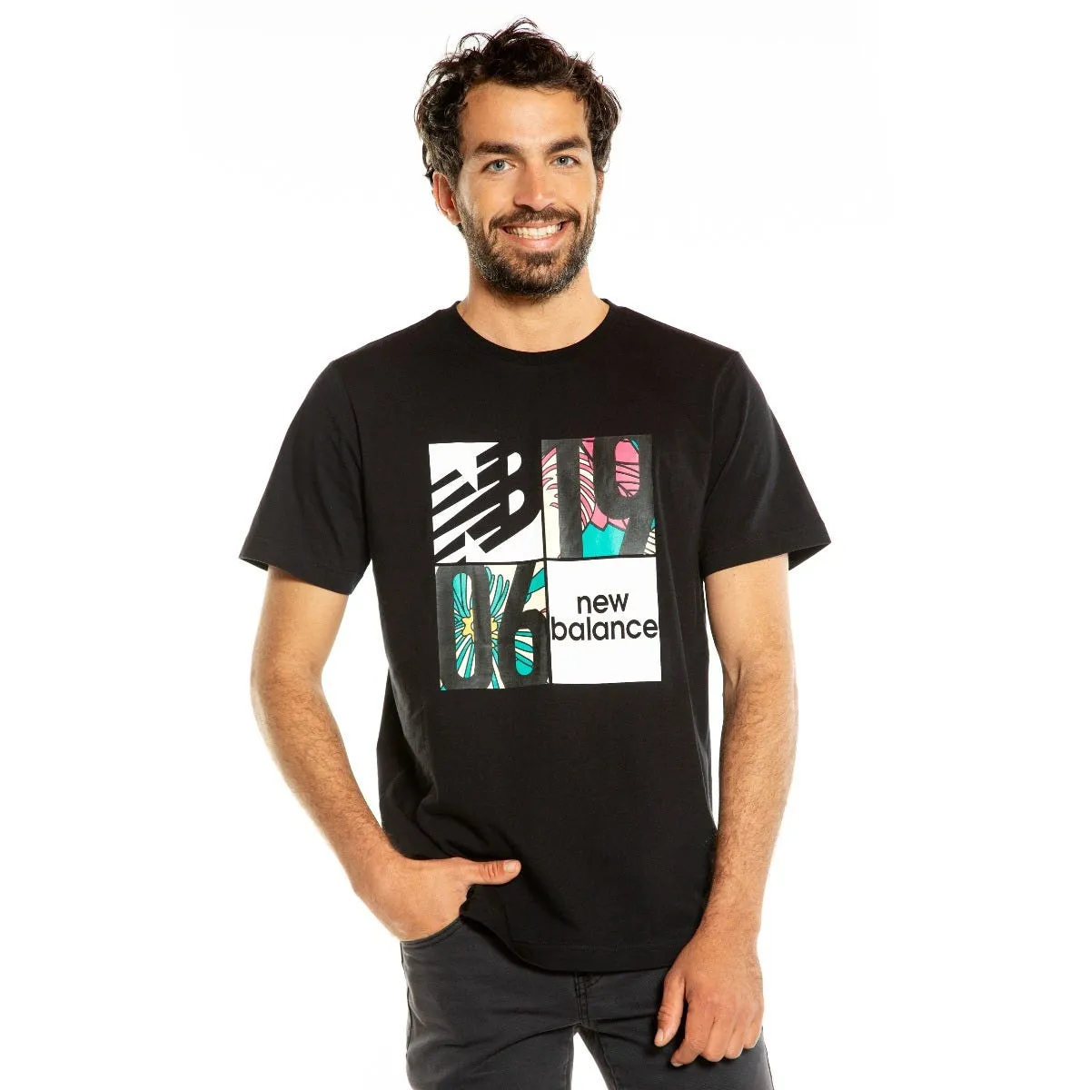 Polera Hombre New Balance Lifestyle Negro