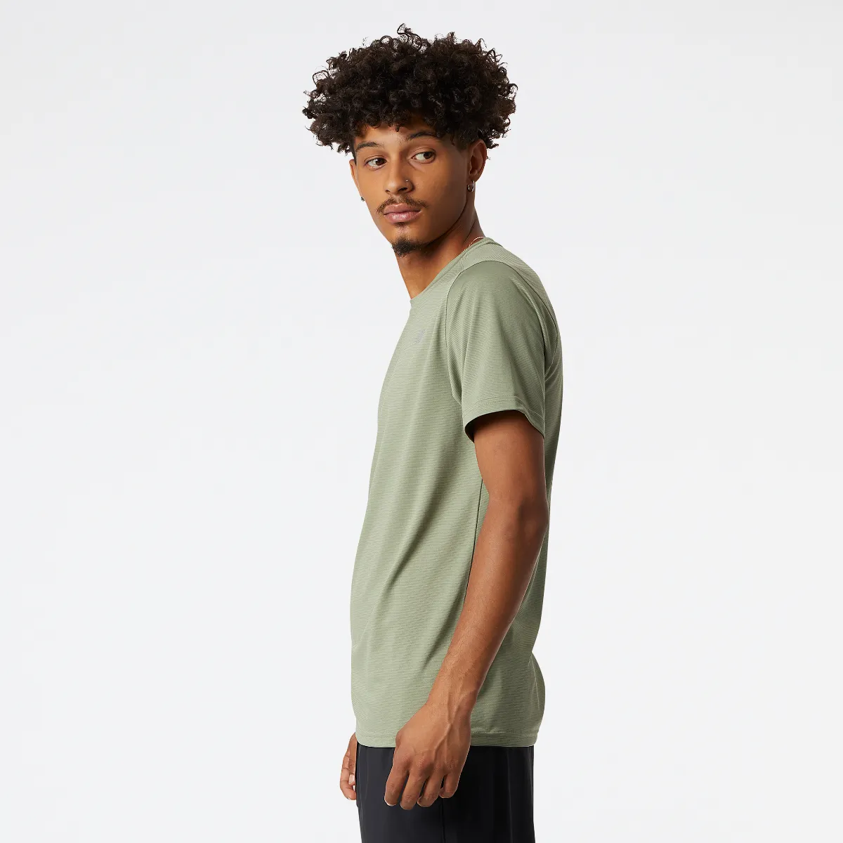 Polera Running Hombre New Balance Accelerate Verde