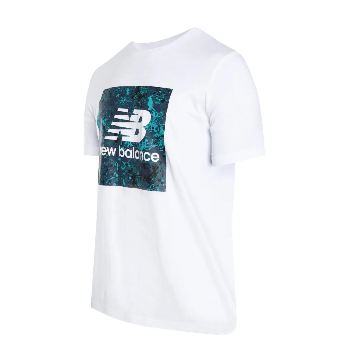Polera Urbana Hombre New Balance Lifestyle Blanca