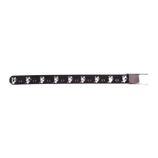 Pulsera Goma Calavera Poker