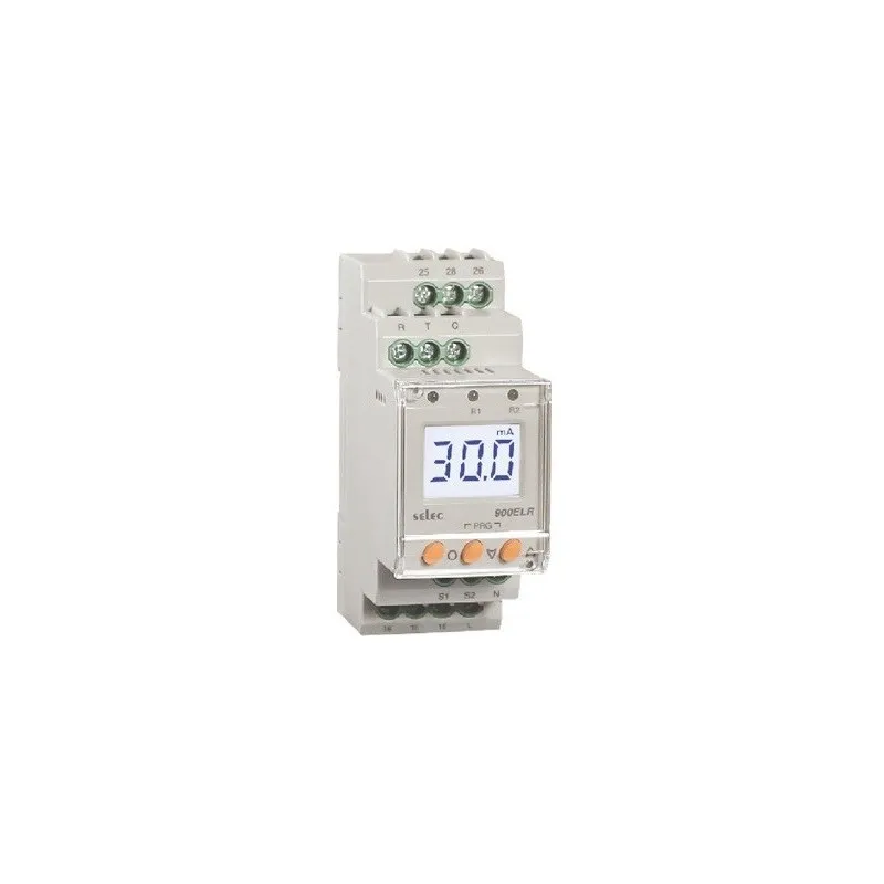 Reles Diferenciales digitales 900ELR con prealarma 230V AC 45~65Hz