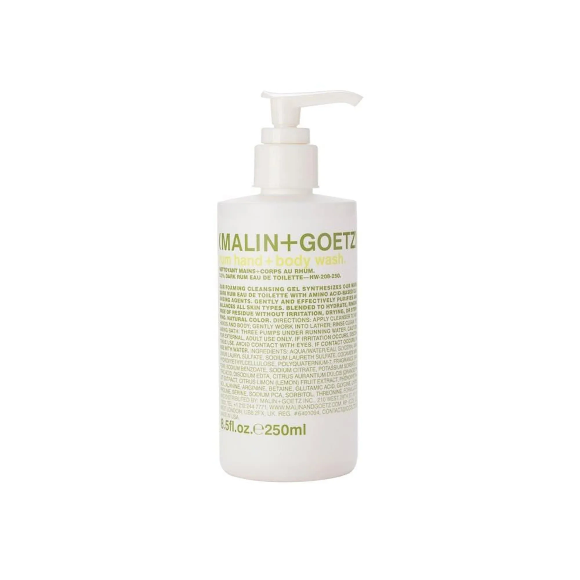Rum Hand and Body Wash (MALIN+GOETZ) Jabón de ron para manos y cuerpo