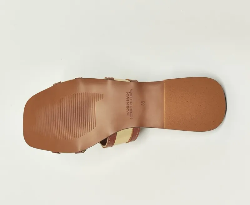 Sandalias Y Zue Tiziana 2021 piel dorado