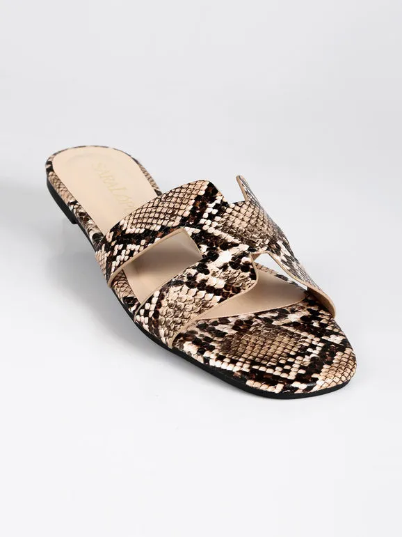 Saralòpez Zapatillas bajas de cuero ecológico