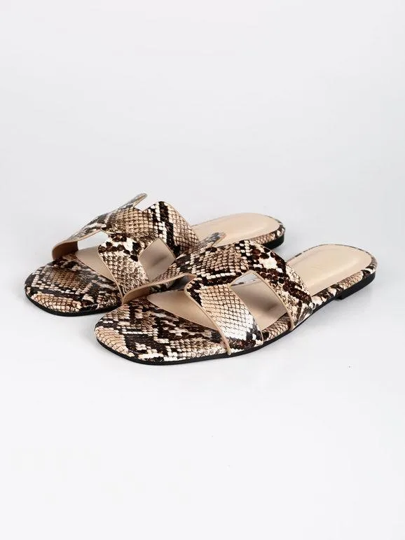 Saralòpez Zapatillas bajas de cuero ecológico