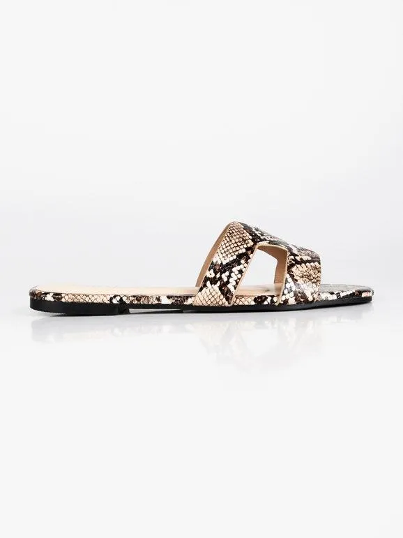 Saralòpez Zapatillas bajas de cuero ecológico