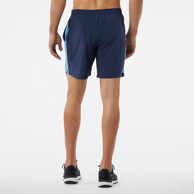 Short Running Hombre New Balance Accelerate 7" Azul
