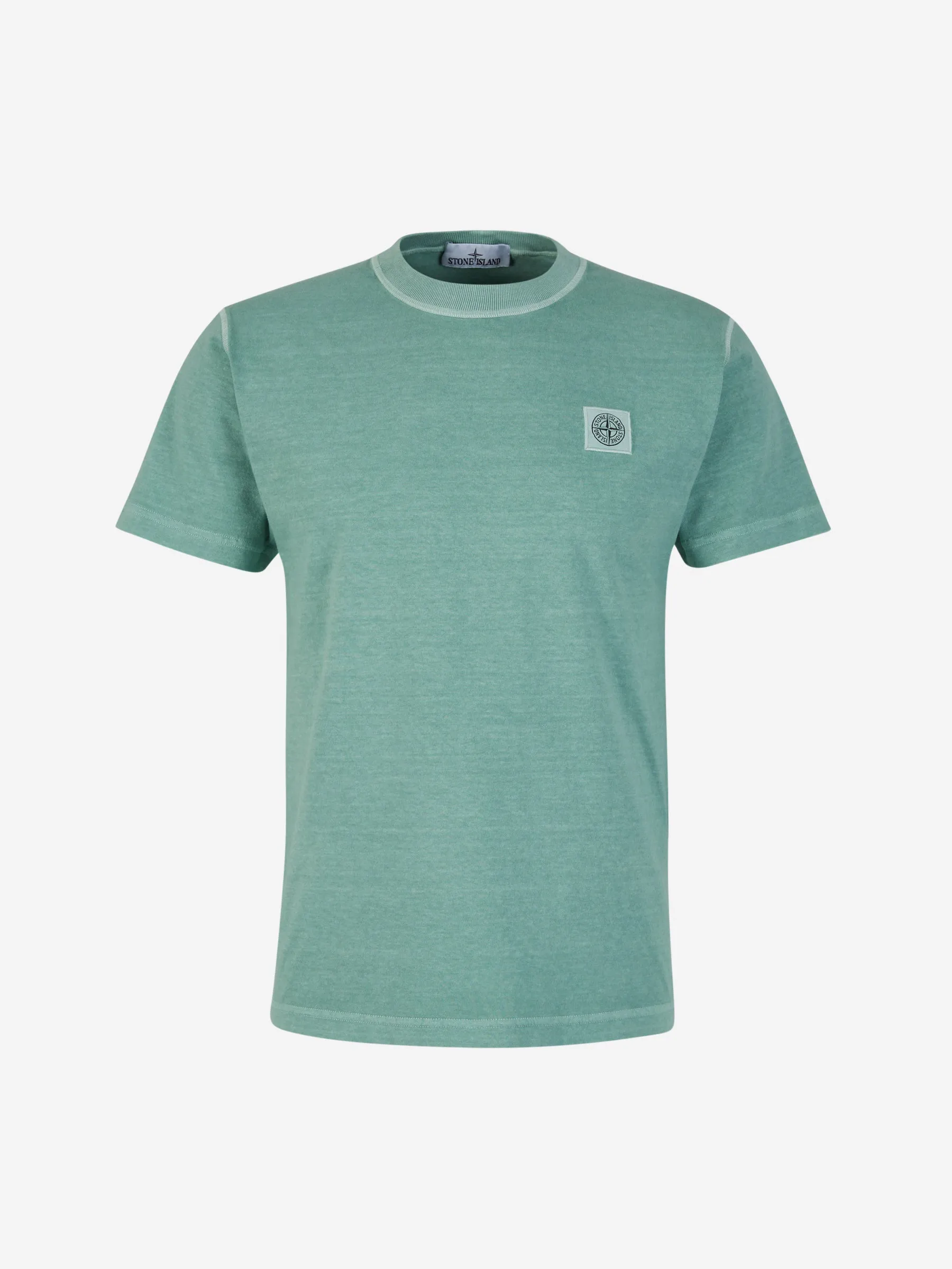 Stone Island Camiseta Algodón Logo
