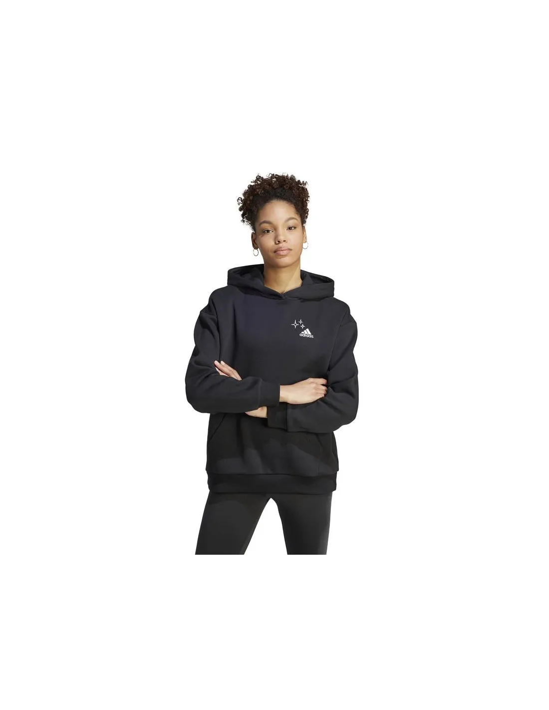 Sudadera adidas Bluv Q3 Fl Hd Mujer