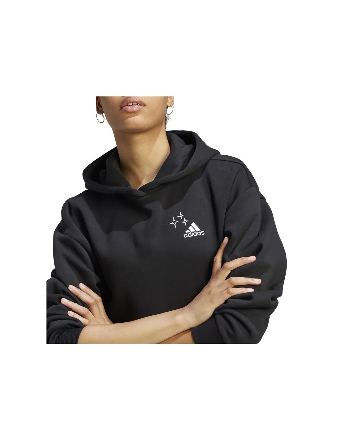 Sudadera adidas Bluv Q3 Fl Hd Mujer