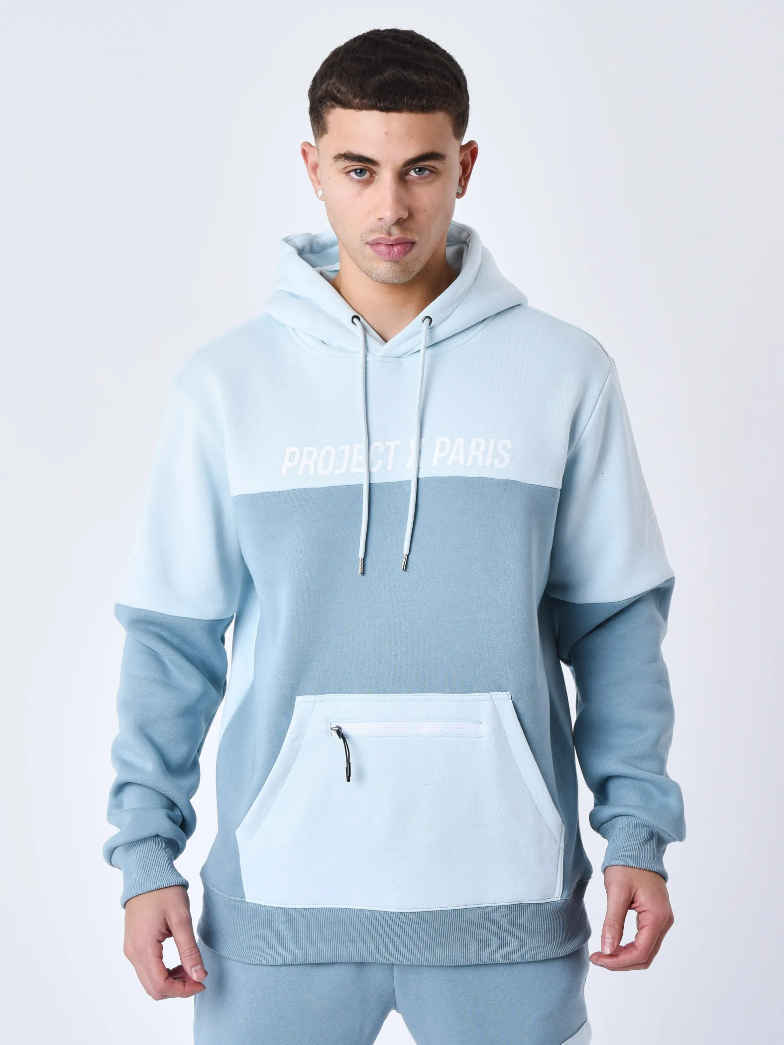 Sudadera con capucha Colourblock