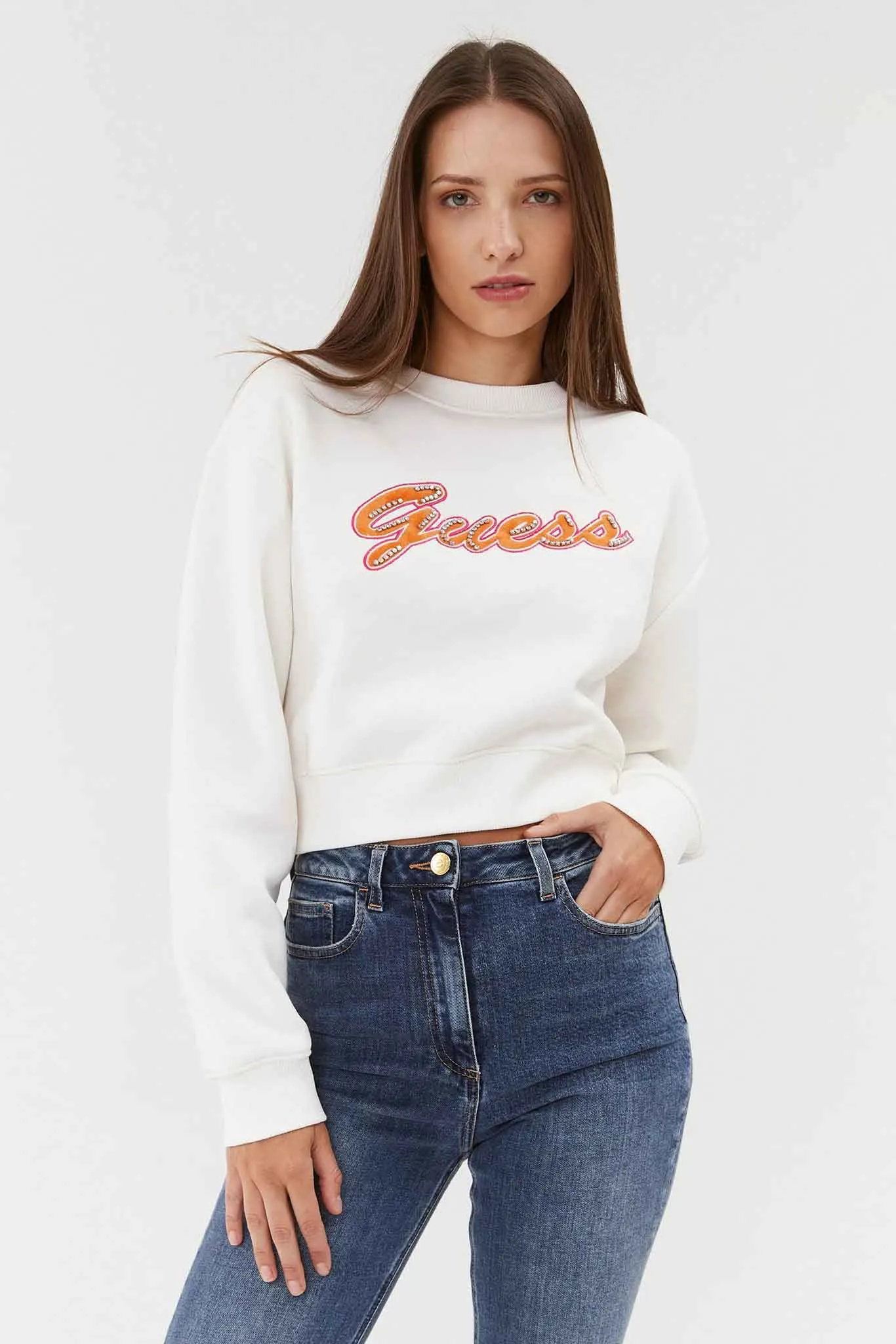 Suéter para mujer de Guess Jeans – W3BQ13KB681
