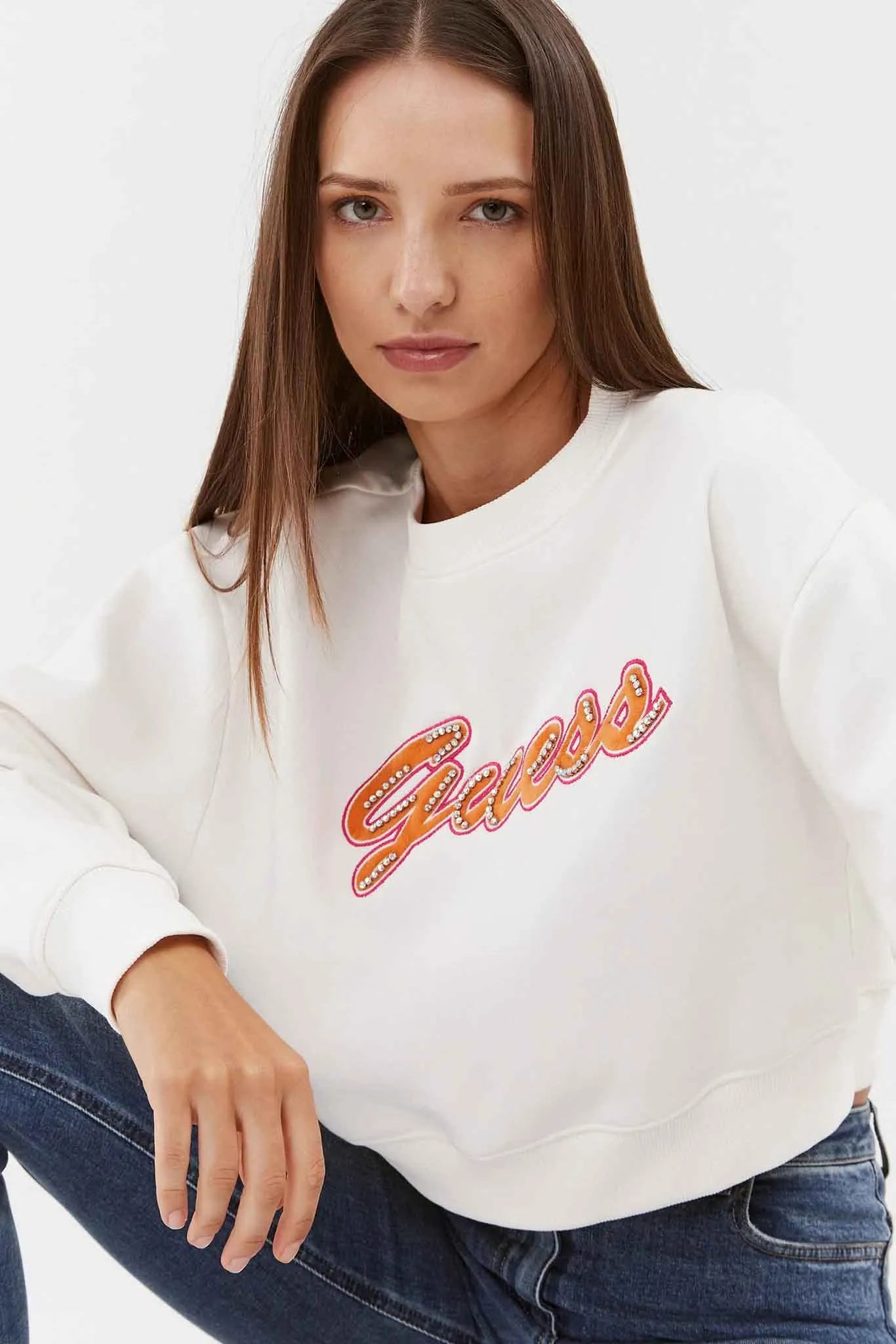 Suéter para mujer de Guess Jeans – W3BQ13KB681