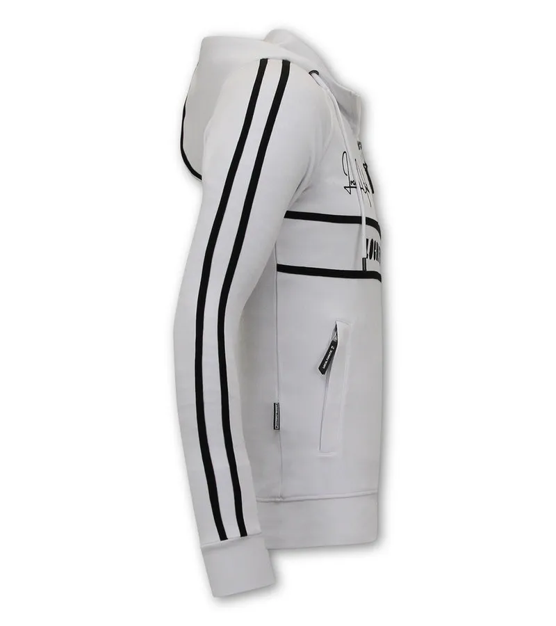 TRAJE DE ENTRENAMIENTO CON CAPUCHA  116515WZ  BLANCO