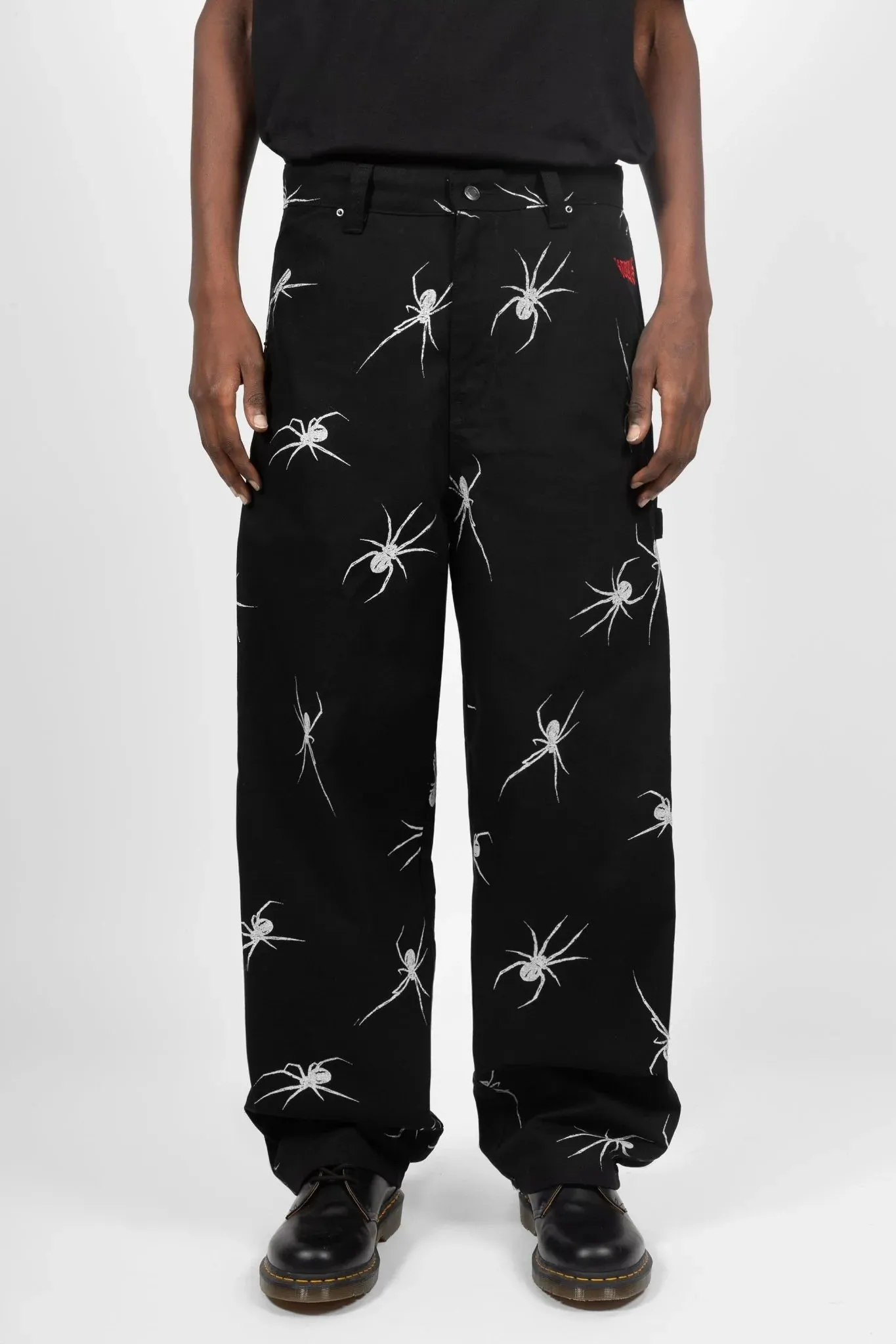 wasted paris pantalón hammer sick black