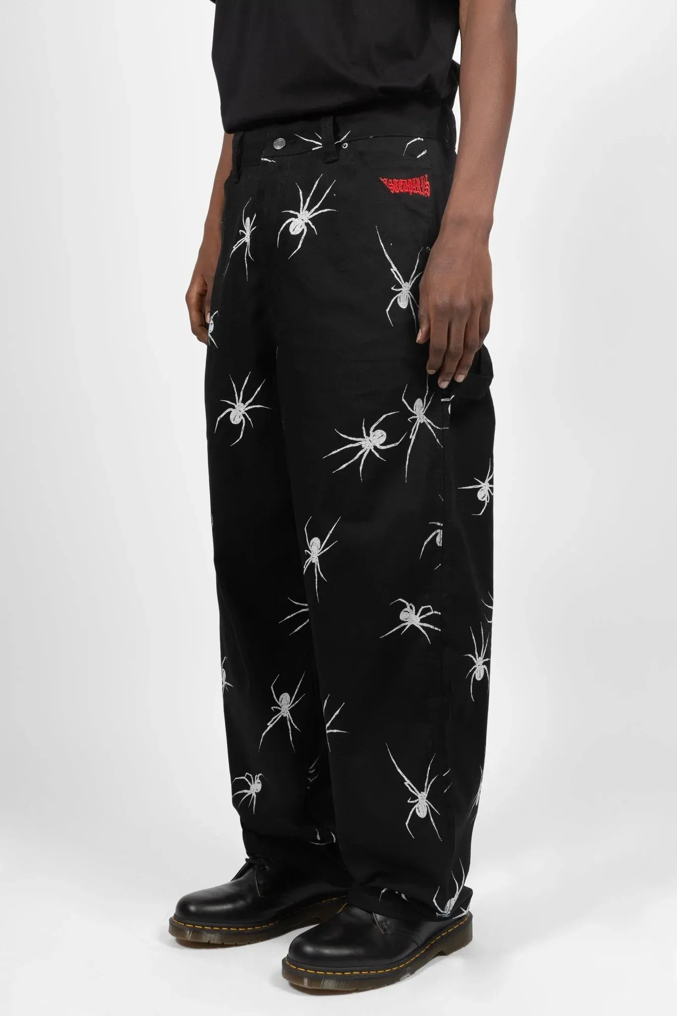 wasted paris pantalón hammer sick black
