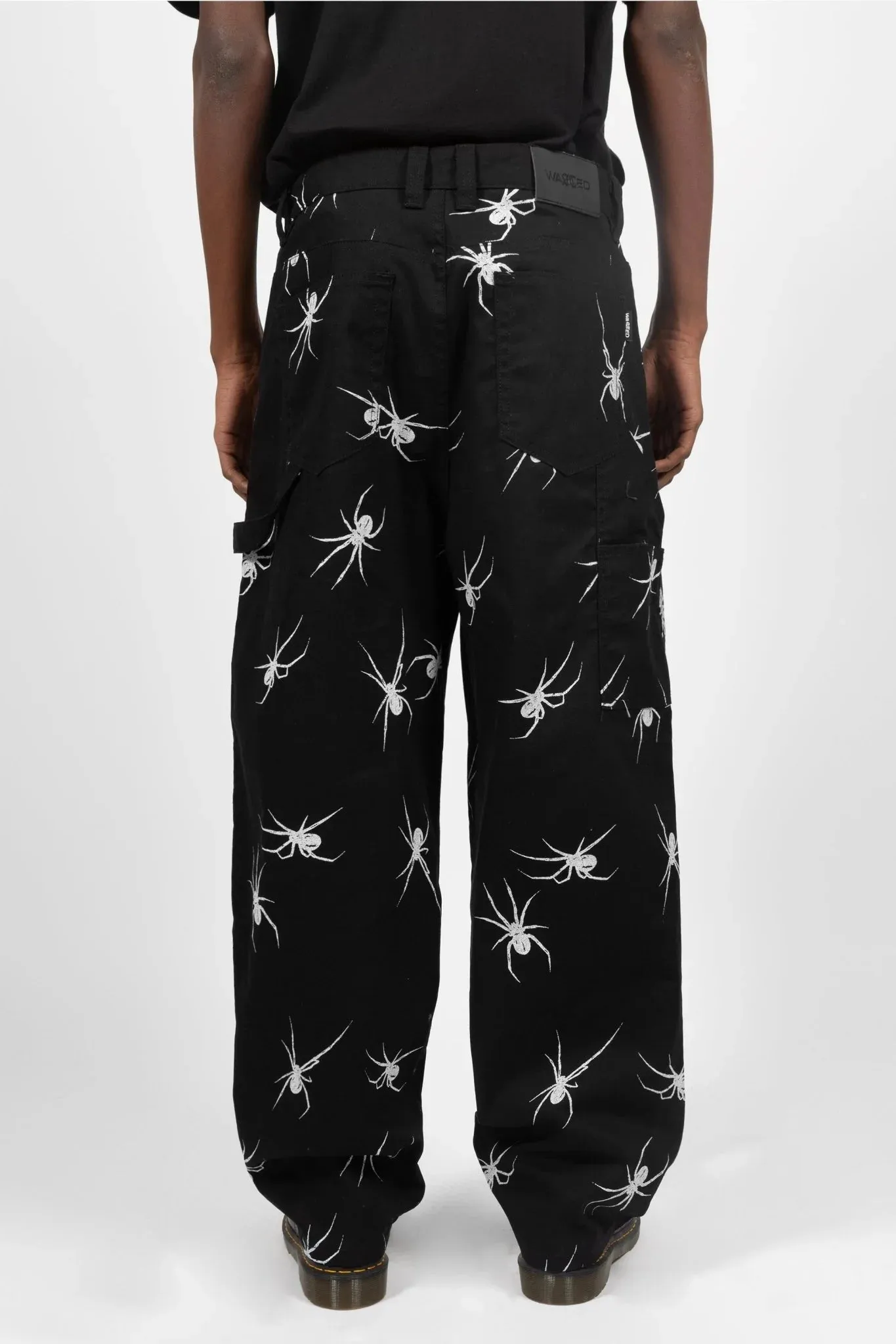 wasted paris pantalón hammer sick black