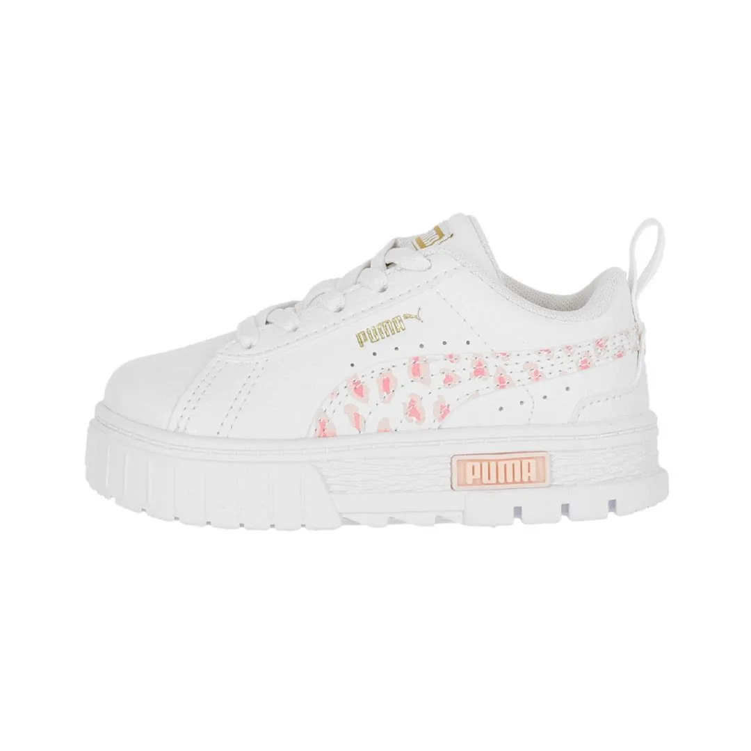 Zapatilla Puma Bebu00e9 Mayze Wild White/Prism Pink