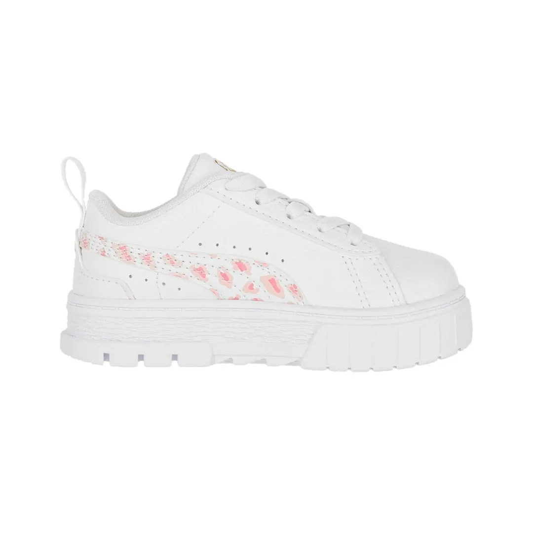 Zapatilla Puma Bebu00e9 Mayze Wild White/Prism Pink