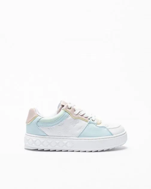 Zapatillas blancas Guess Fiena Blanco