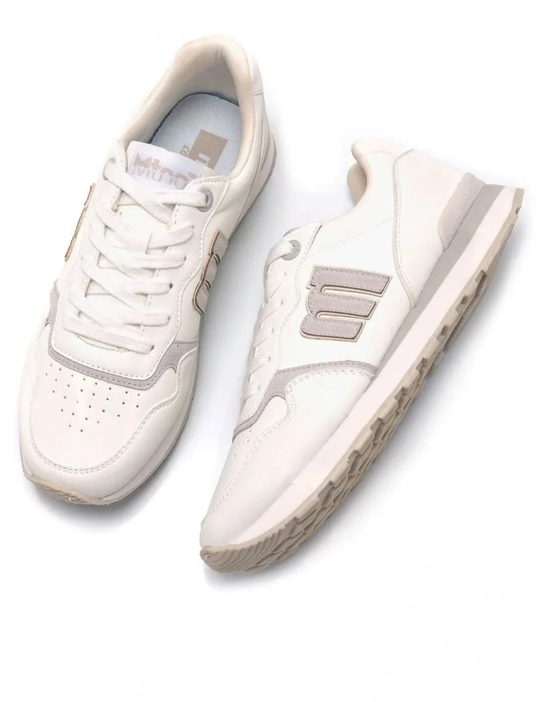 Zapatillas Casual Mujer Blancas MUSTANG