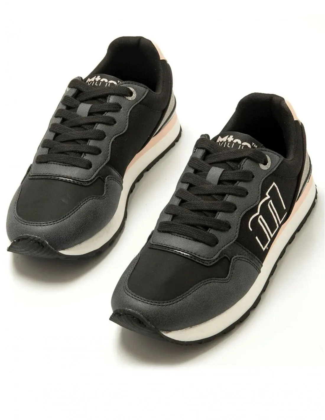 Zapatillas Casual Mujer Negras MUSTANG