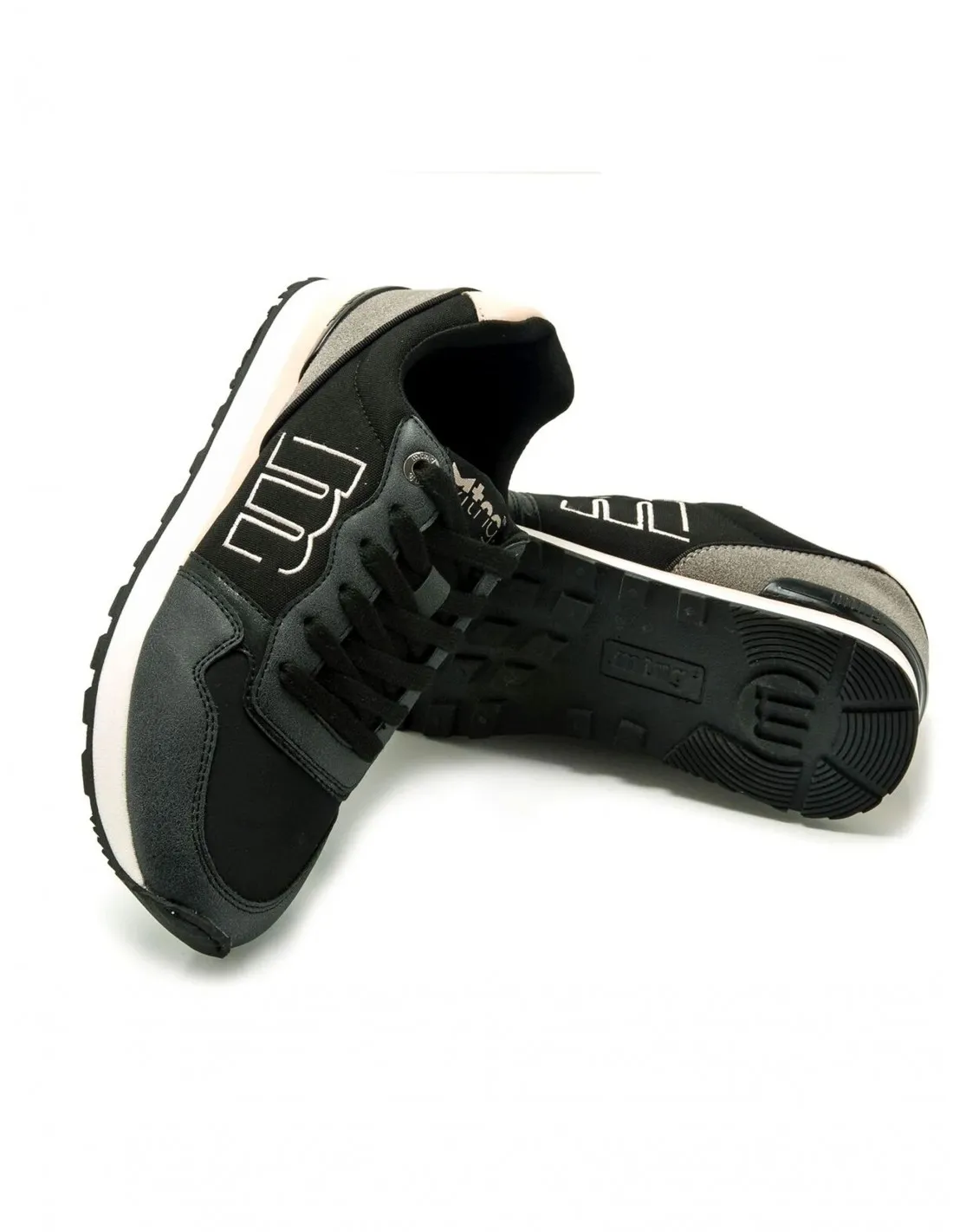 Zapatillas Casual Mujer Negras MUSTANG