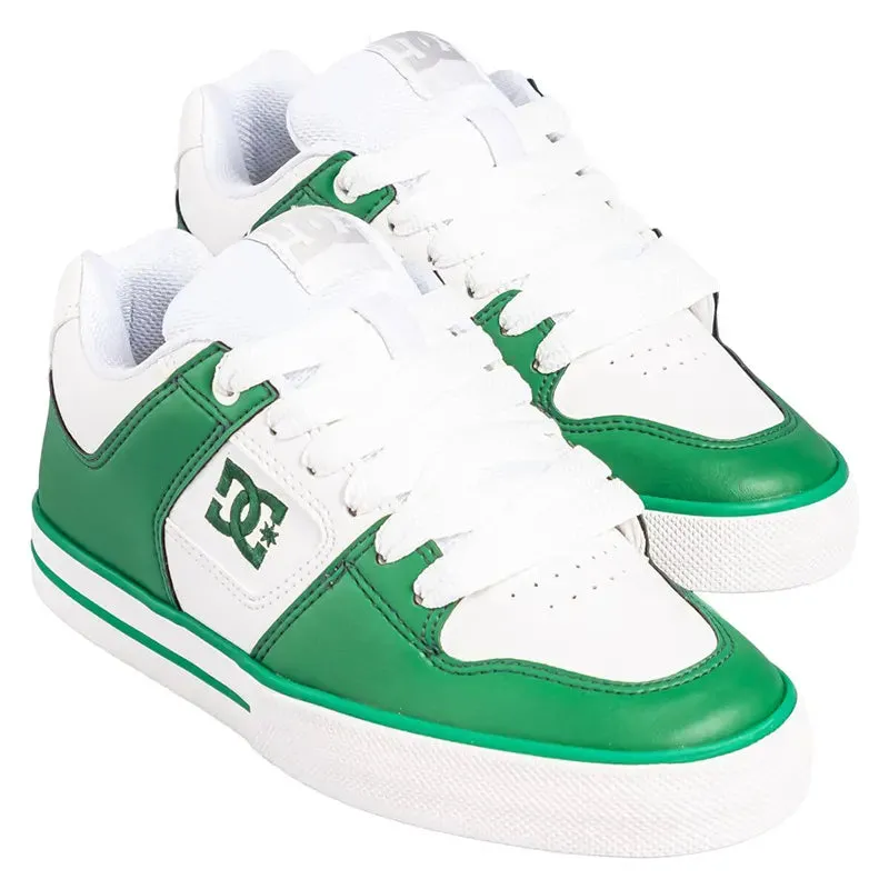 Zapatillas Dc Pure 3 SE Verde Blanco