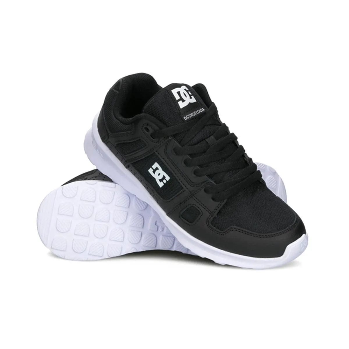 Zapatillas Dc Stag Lite Negro Blanco