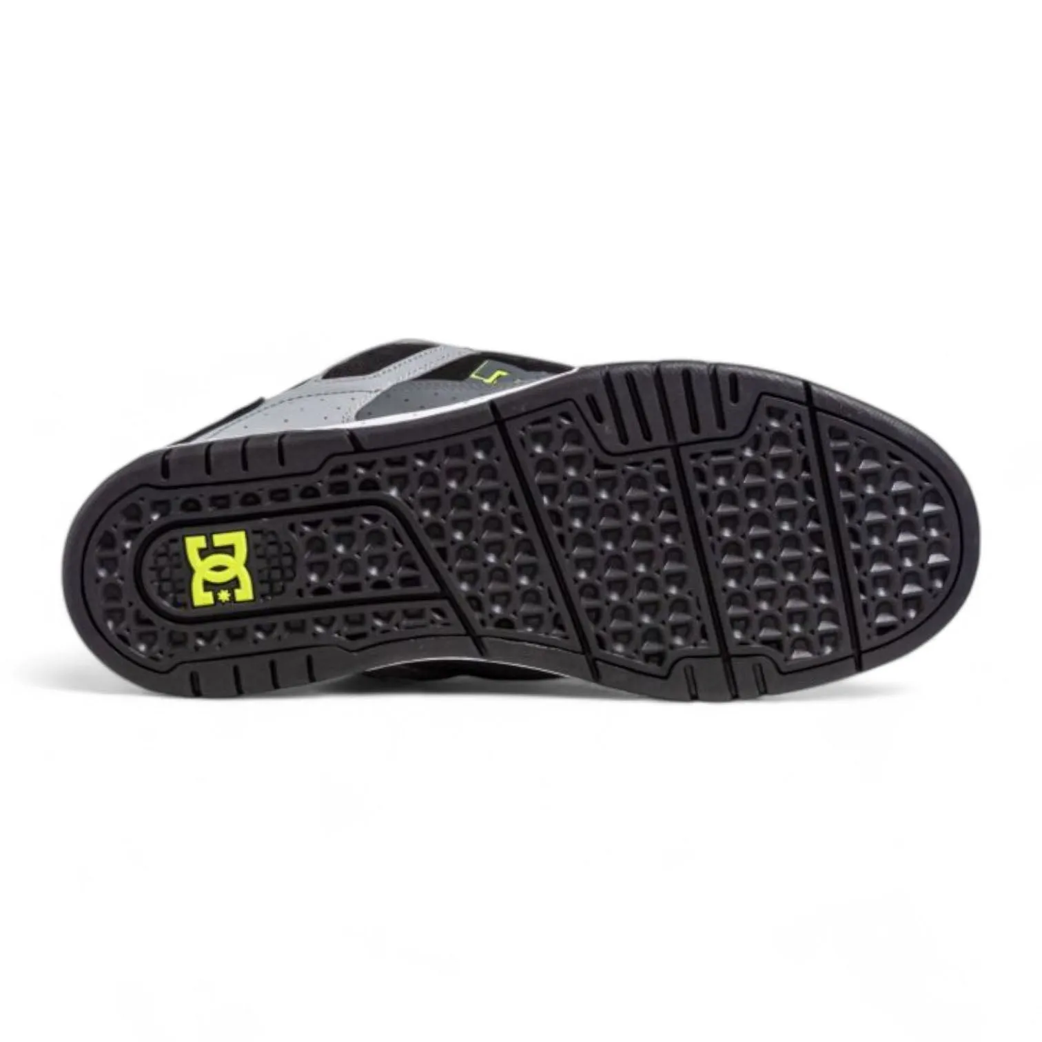 Zapatillas Dc Stag Negro Gris Verde