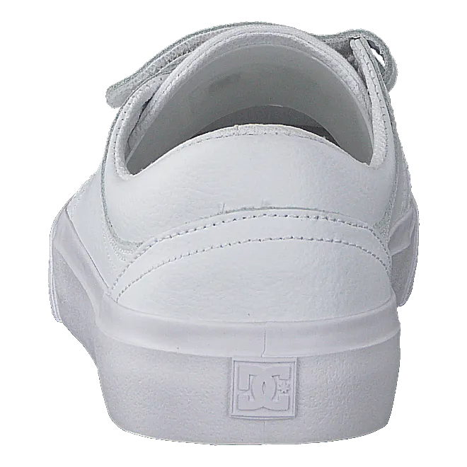 Zapatillas Dc Trase V Se White/White/Athletic Red