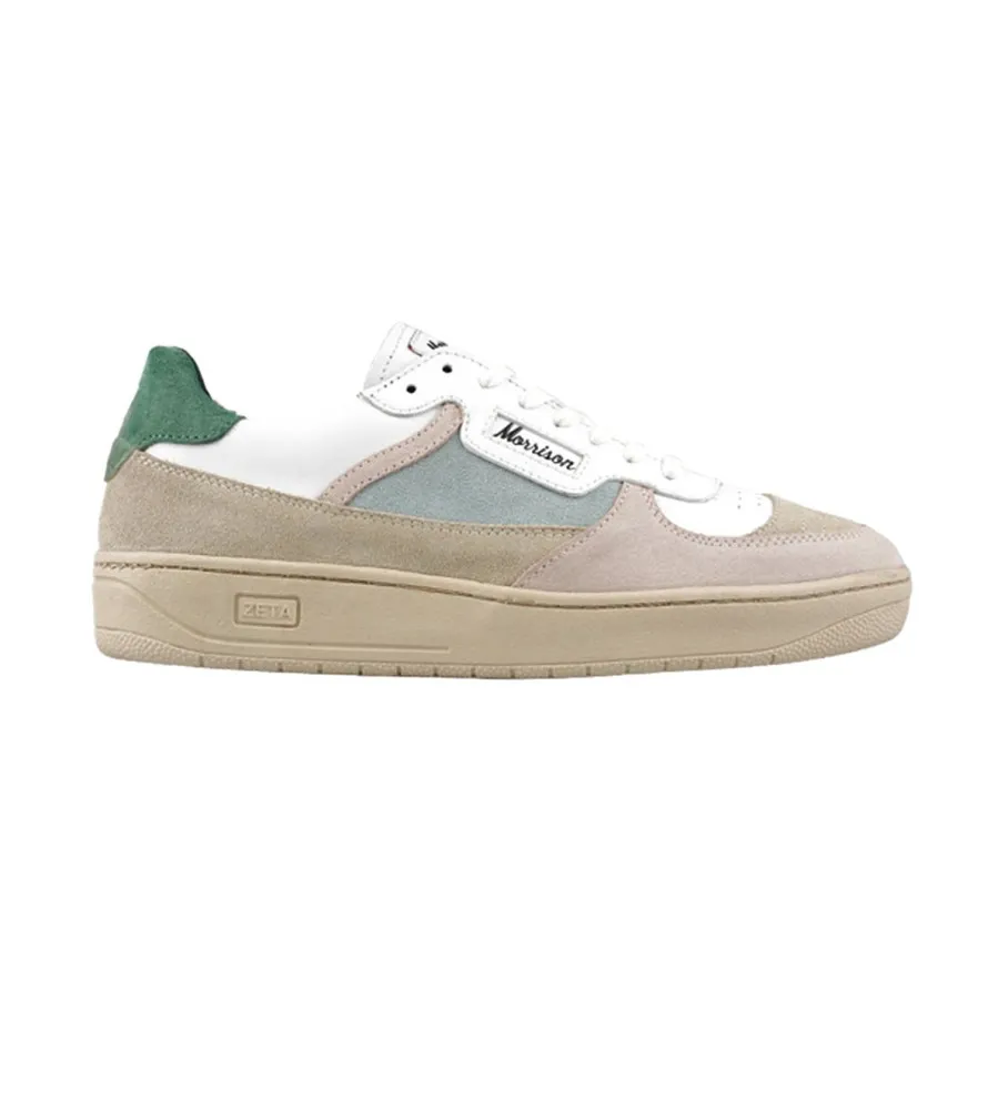 Zapatillas de piel multicolor