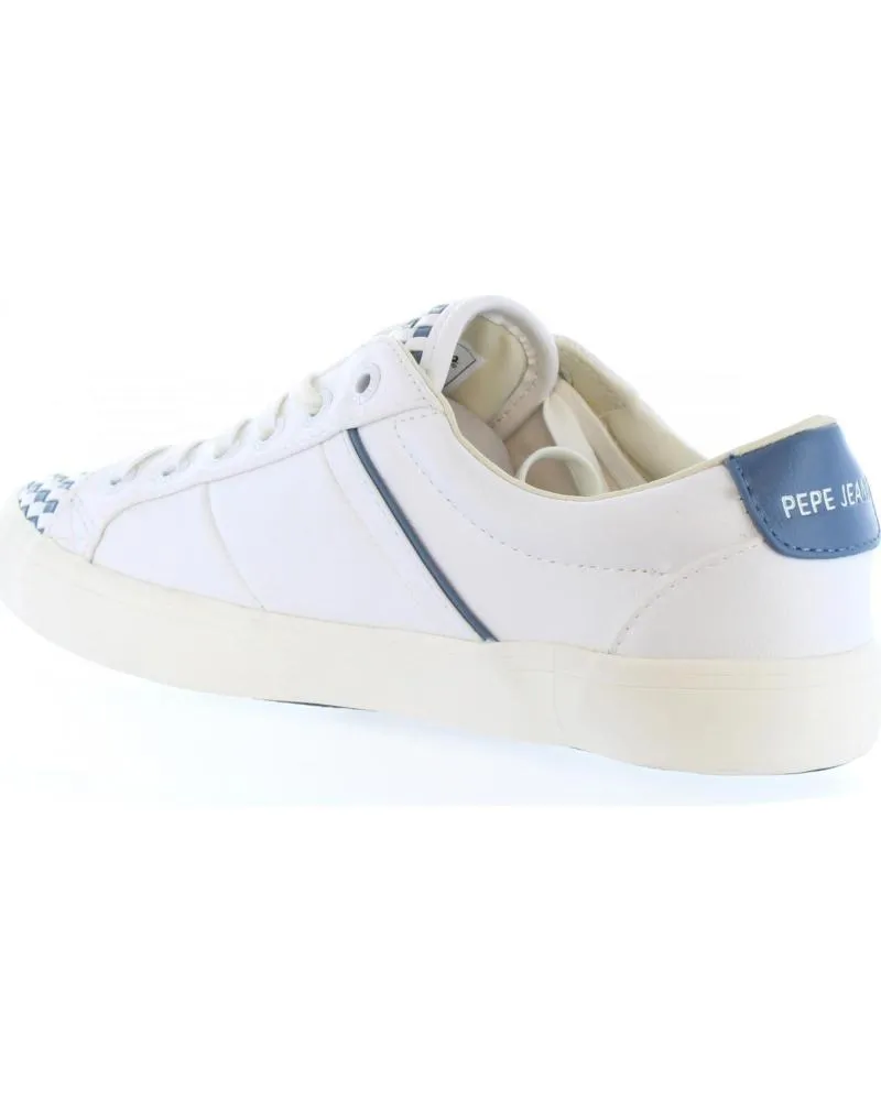 Zapatillas deporte de Mujer PEPE JEANS PLS30309 CLINTON 800 WHITE