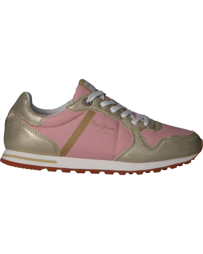 Zapatillas deporte de Mujer PEPE JEANS PLS30983 VERONA W MIX 099 GOLD