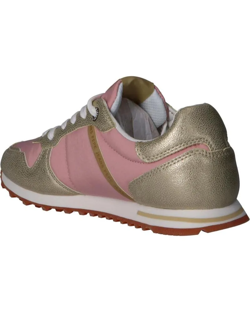 Zapatillas deporte de Mujer PEPE JEANS PLS30983 VERONA W MIX 099 GOLD