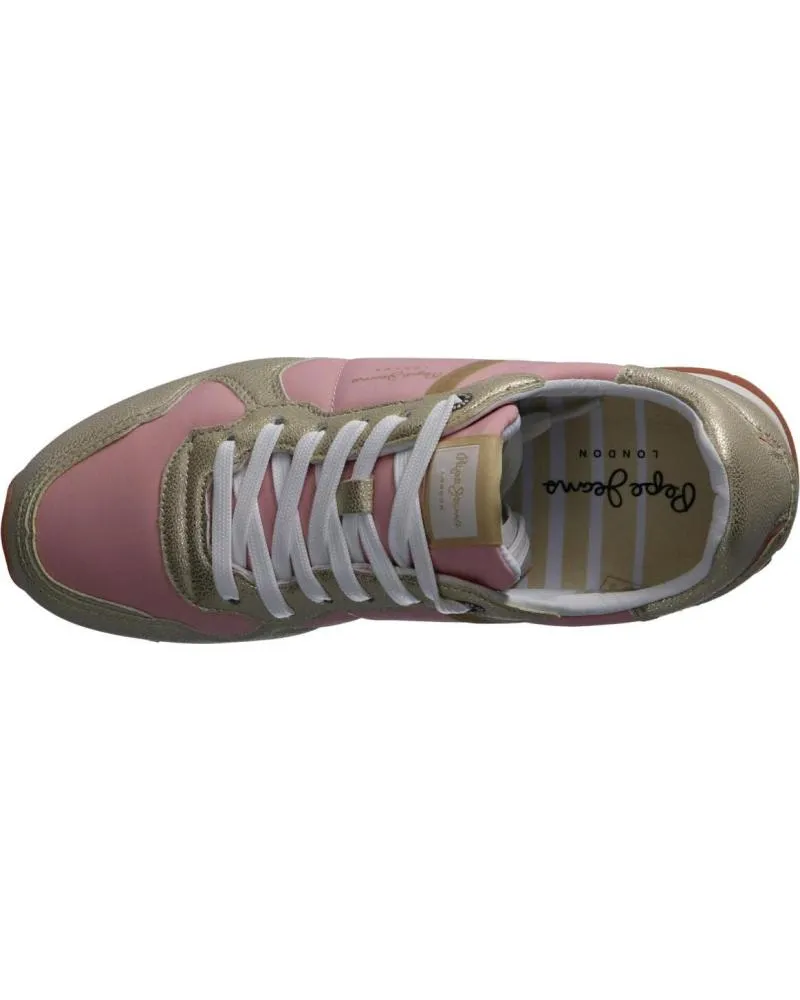Zapatillas deporte de Mujer PEPE JEANS PLS30983 VERONA W MIX 099 GOLD