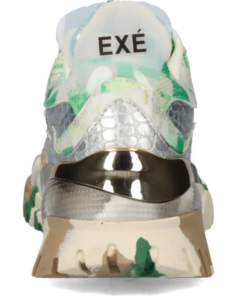 ZAPATILLAS DEPORTE EXE  DE MUJER 22E103  PU GREEN GOLD