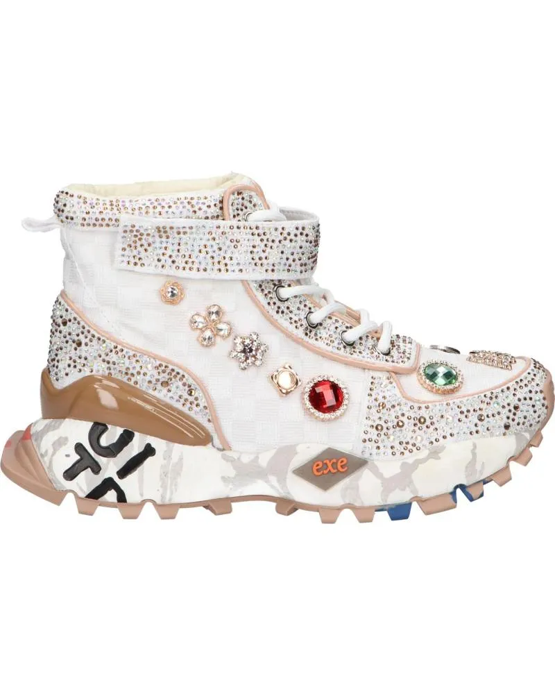 ZAPATILLAS DEPORTE EXE  DE MUJER SY247  LEATHER BEIGE