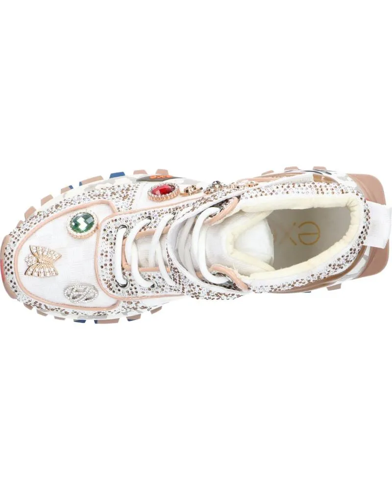 ZAPATILLAS DEPORTE EXE  DE MUJER SY247  LEATHER BEIGE