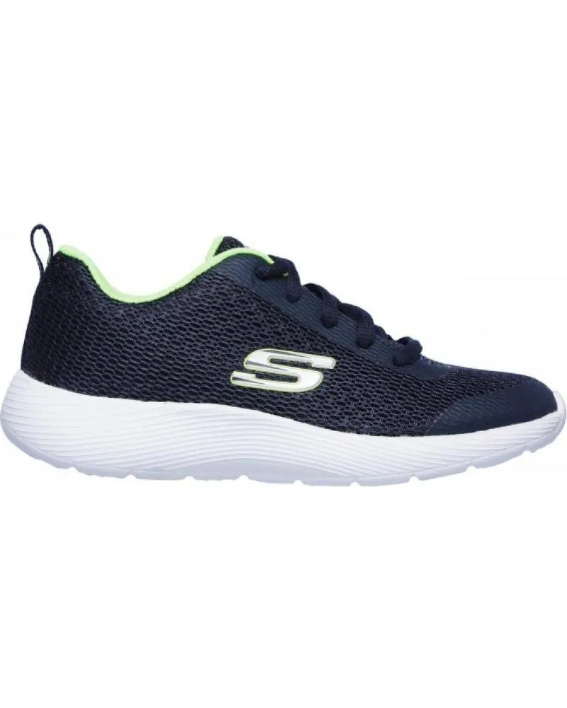 ZAPATILLAS DEPORTE SKECHERS  DE NIñA Y NIñO DYNALITE 98121  AZUL MARINO