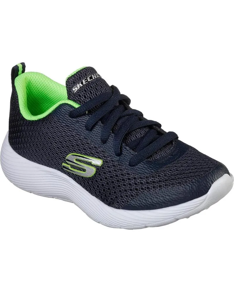 ZAPATILLAS DEPORTE SKECHERS  DE NIñA Y NIñO DYNALITE 98121  AZUL MARINO