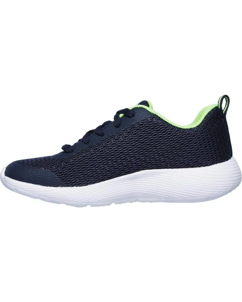 ZAPATILLAS DEPORTE SKECHERS  DE NIñA Y NIñO DYNALITE 98121  AZUL MARINO